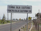 The border between Northern and Souther Baja