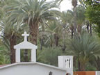 The chapel behind La Pinta San Ignacio