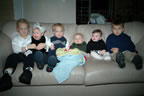All 6 grandkids December 21, 2002.
