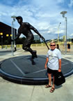 Chris and Roberto Clemente