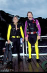 Mike Watkins and Roland Hermann at Cocos Island, Costa Rica