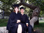 Tripp & Lisa on graduation day (UCLA)