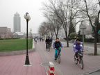 Morning street scene in Beijing