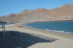 Beach north of Alfonsina's.