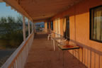 Upper balcony at Alfonsina's.