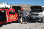 Rafael just before towing us to Rancho Grande.