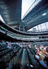 Miller Field in Milwaukee - clamshell roof