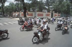 Traffic in Ho Chi Minh City